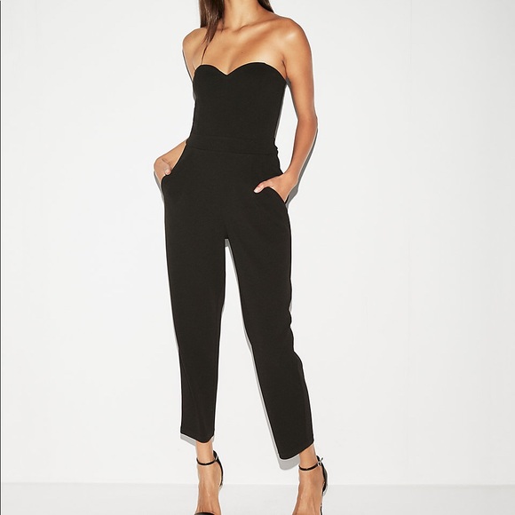 Express Pants - Express Strapless Jumpsuit